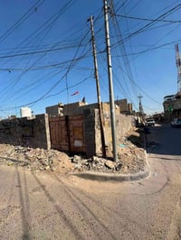 قطعه ارض للبيع مساحه 115 ركن ع شارعين الواجهيه 9 وربع ونزال 12 تبعد عل...