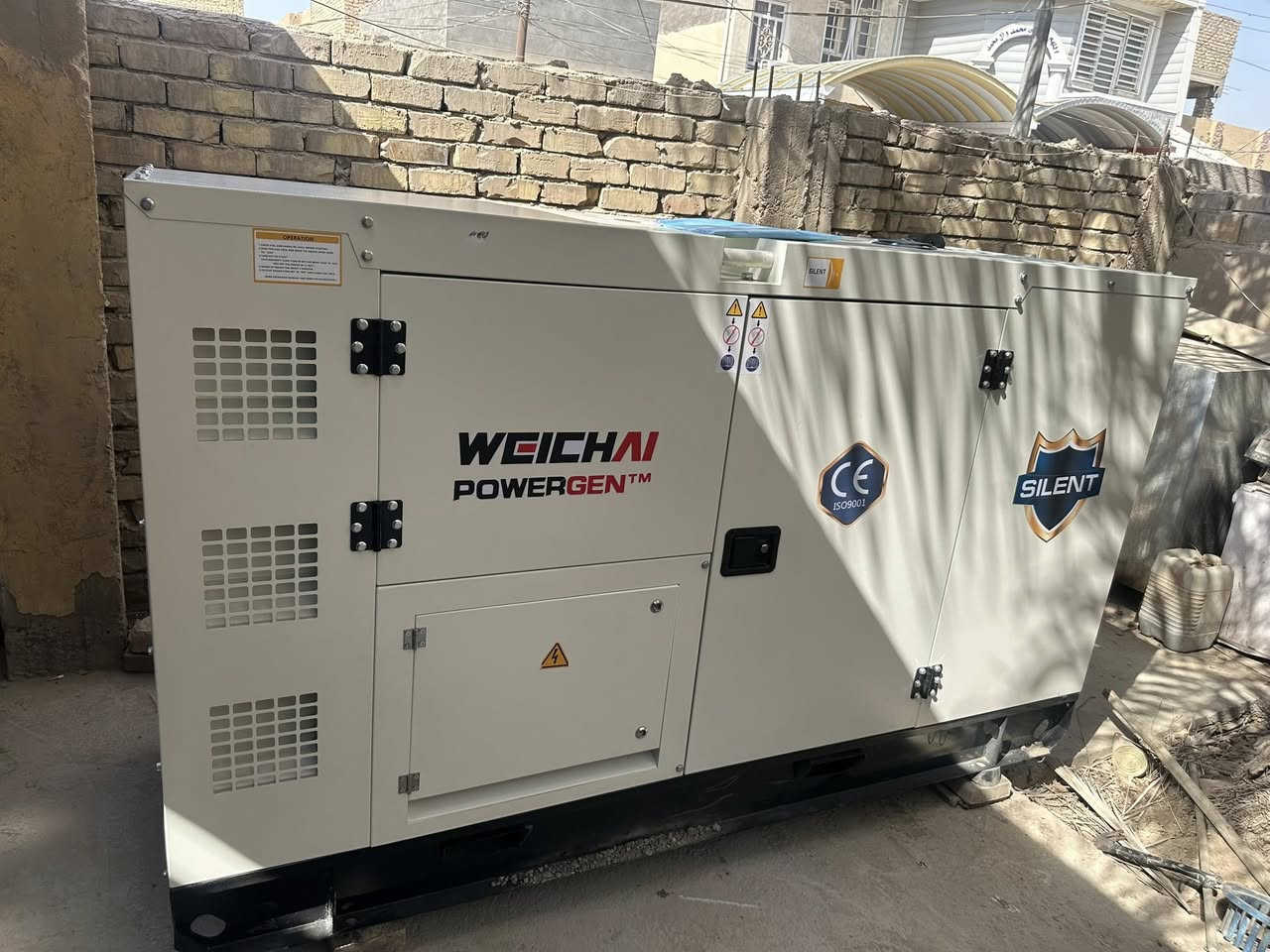 للبيع مولدة كاز 30KV جديدة 
 المنشأ: صيني من شركة WEICHAI
تحتوي كاتم صوت  و نظام ATS  (التحويل الأوتوماتيكي )
مواصفاتها خاصة حسب طلبنا،  يعني مو نفس المولدات الصينية اللي موجودة بالسوك
العنوان : الحلة
لمزيد من التفاصيل مراسلة الحساب او حساب الواتساب HTTPS://wa.me/9647502875288


**إذا كنت صاحب هذا الإعلان وتريد حذفه لأي سبب، رجاءا أرسل رسالة إلى الدعم الفني**