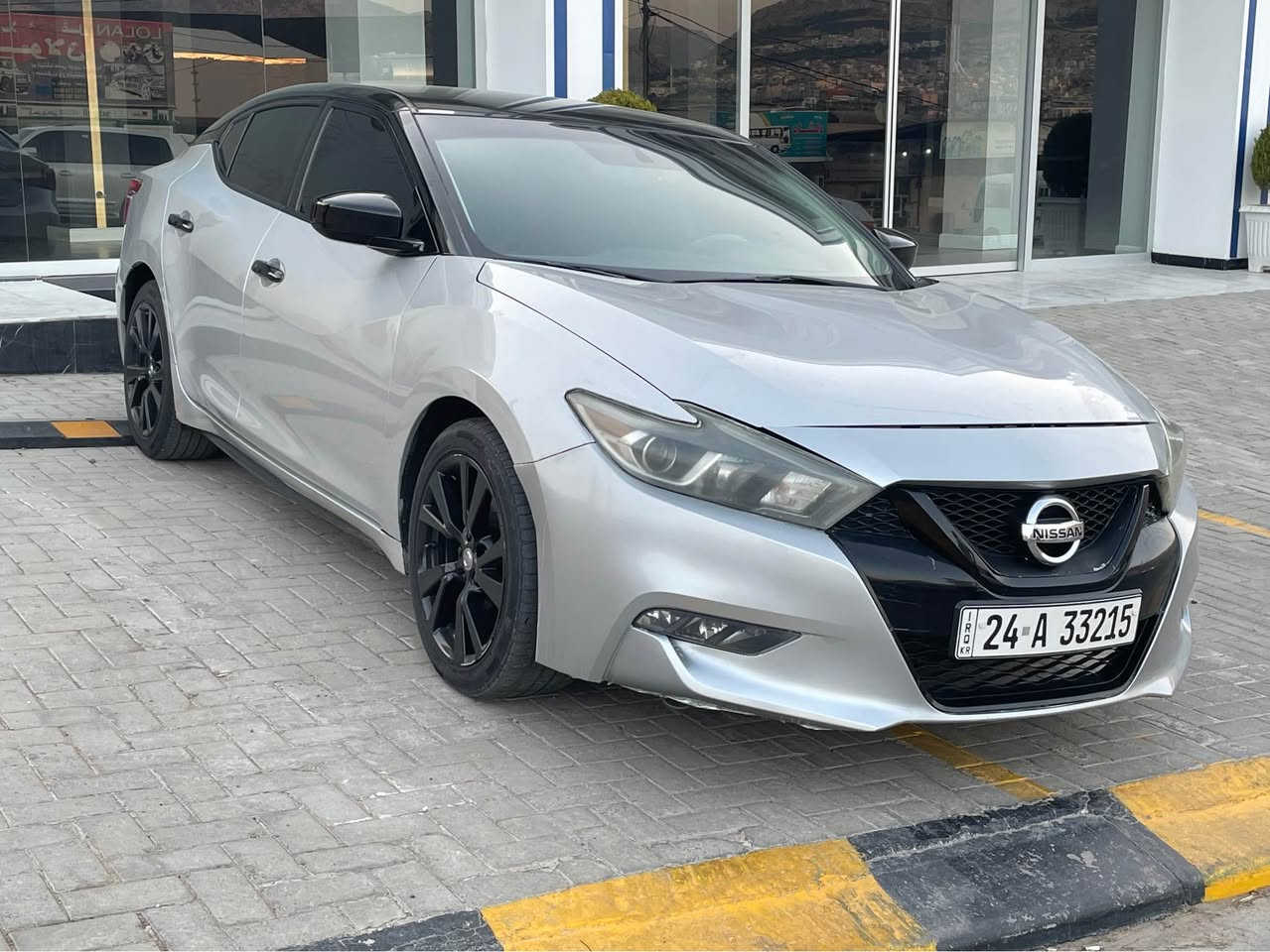 Nissan Maxima 2017
للبيع و مراوسة 
نيسان مكسيما ٢٠١٧ 
وارد أمريكي موصفات SV
سيارة ٦ سلندر 
ماشية ١٣٥ الف ميل 
رقم شاصي: 1N4AA6AP1HC367294
گير ومحرك و تحويل بشرط 
سيارة بيها جاملغ صبغ و بيها حافة الباب و حافة البونيد فقط بدون شاصي بدون ارباك بشرط 
سعر ١٠٨ $ و بيها مجال 
مكان دهوك 
للاستفسار : *********** دهوك, العراق
