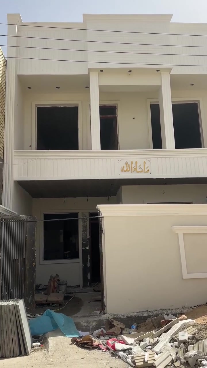 كادر واجهات من الرمادي لبخ فوم طلس ***********

