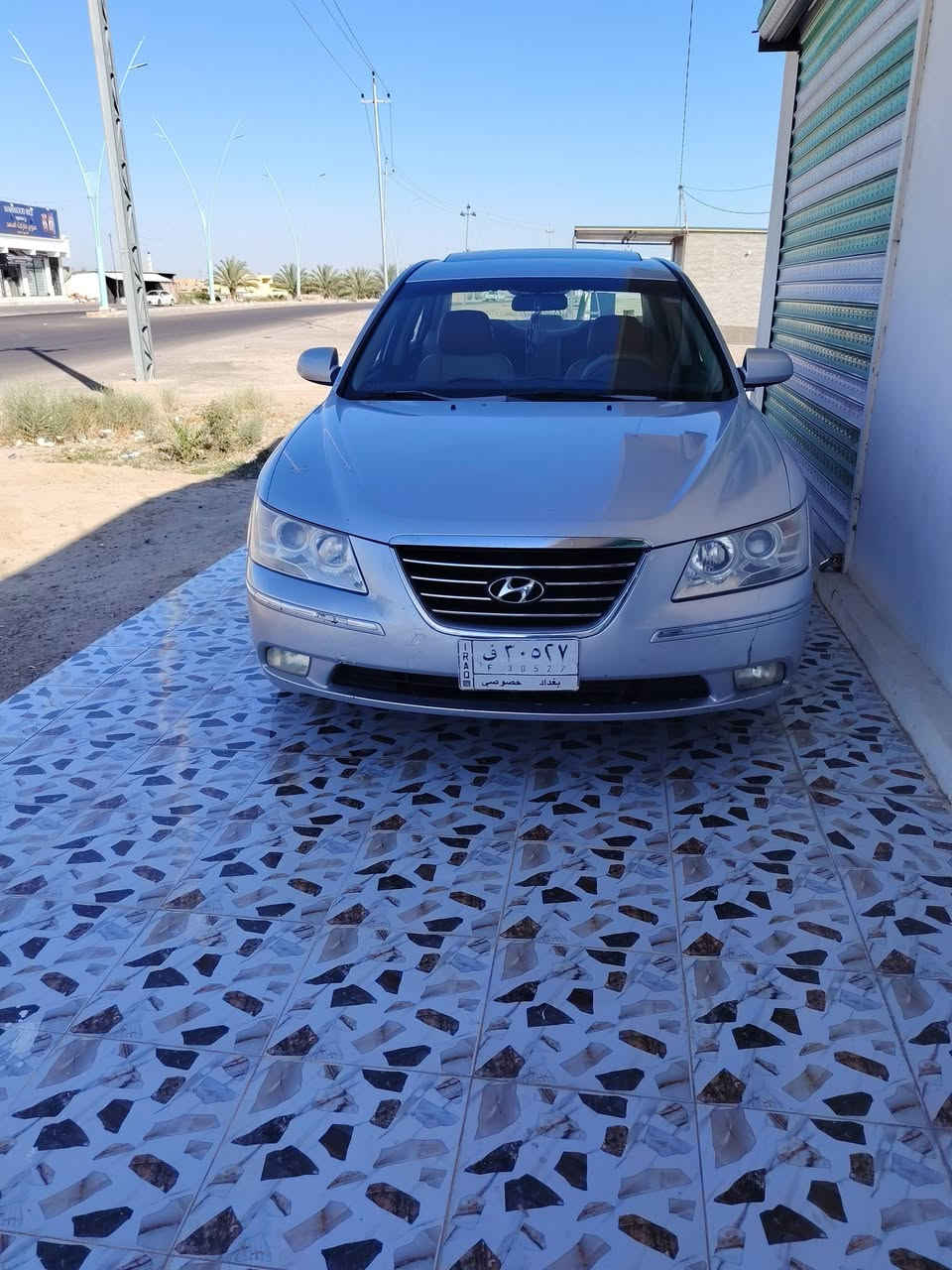 سوناتا خليجي موديل 2009 رقم بغداد مكفوله العنوان الرمادي الجزيرة البوعلي الجاسم قرب مجمع البروضان للاستفسار الاتصال على الرقم ***********
