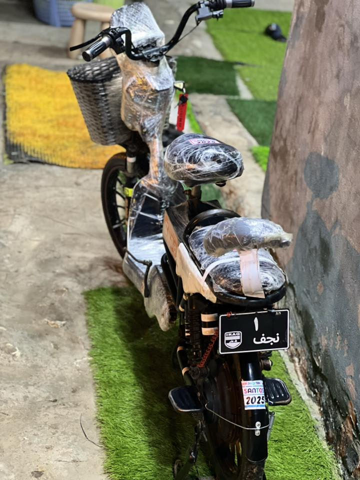 بايسكل شحن للبيع نيضف بطاريات جدد شغال كلشي ما عايزه سعر٢٢٥ للاستفسار الاتصال ***********

