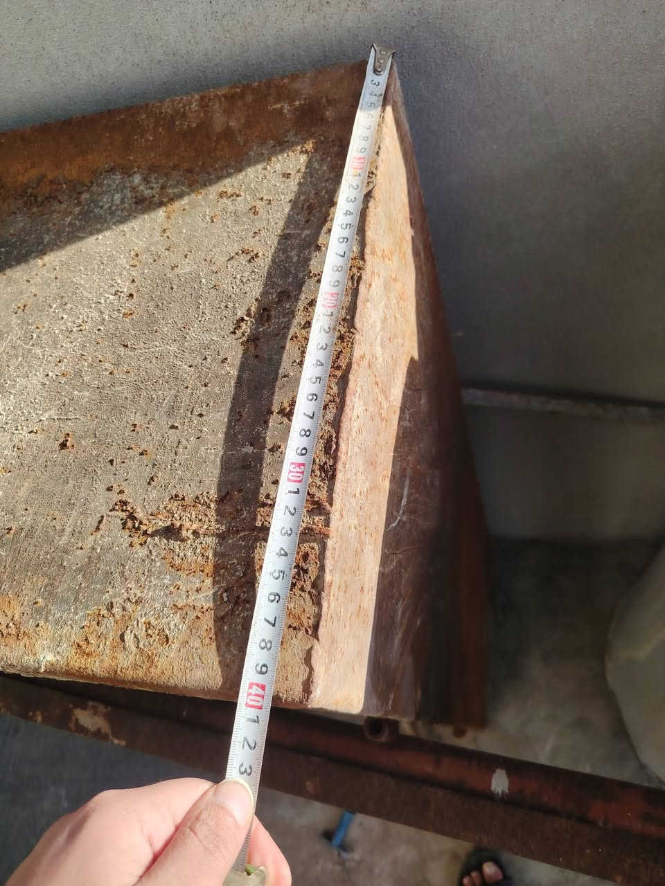 سلام عليكم
متاح صناديق 2 واحد بي باب والثاني مابي باب 
انضاف وحديد ثقيل ينراد تنضيف وصبغ 
 القيسات 
الطول 125
العمق 40
الارتفاع59
مكاني موصل ايسر


**إذا كنت صاحب هذا الإعلان وتريد حذفه لأي سبب، رجاءا أرسل رسالة إلى الدعم الفني**