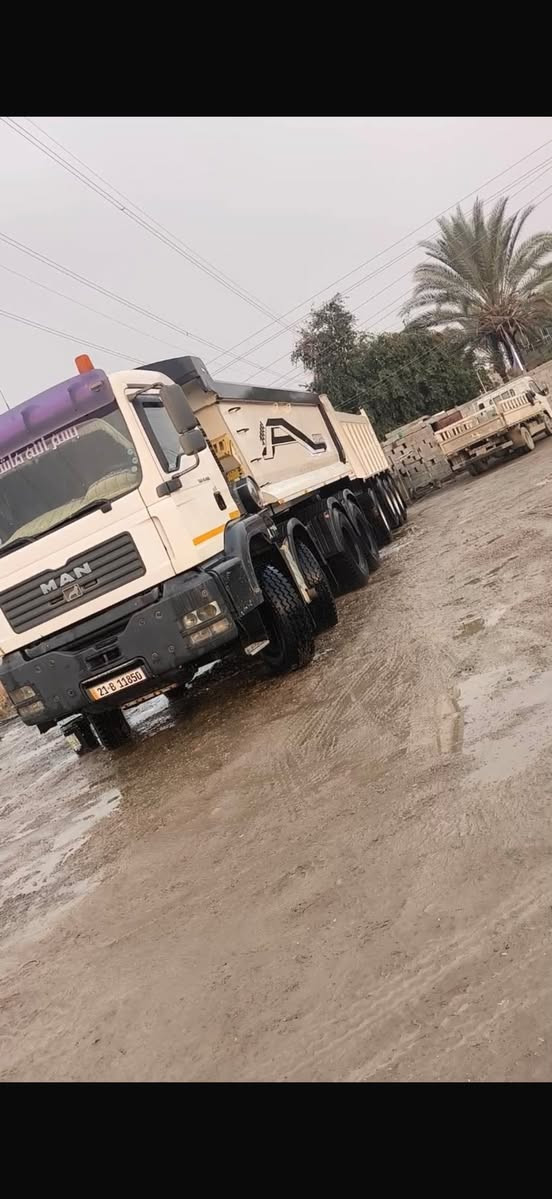 سلام عليكم  مان  تيكه موديل 2004   مكينه 480. انجكتر  مجموعه جي إف حديث   رقم سليمانيه جديد  شاصي 41.   قاطره مقطوره. مربوطه  سياره جديده بمعنه كلمه تايرات جديده  مكفوله
 راس  وعربانه 

 كفاله عامه ستفسار. عله رقم ***********.    مكلف بل نشر. او مراوس.  اكتروز.  او. البي. عكرب.
