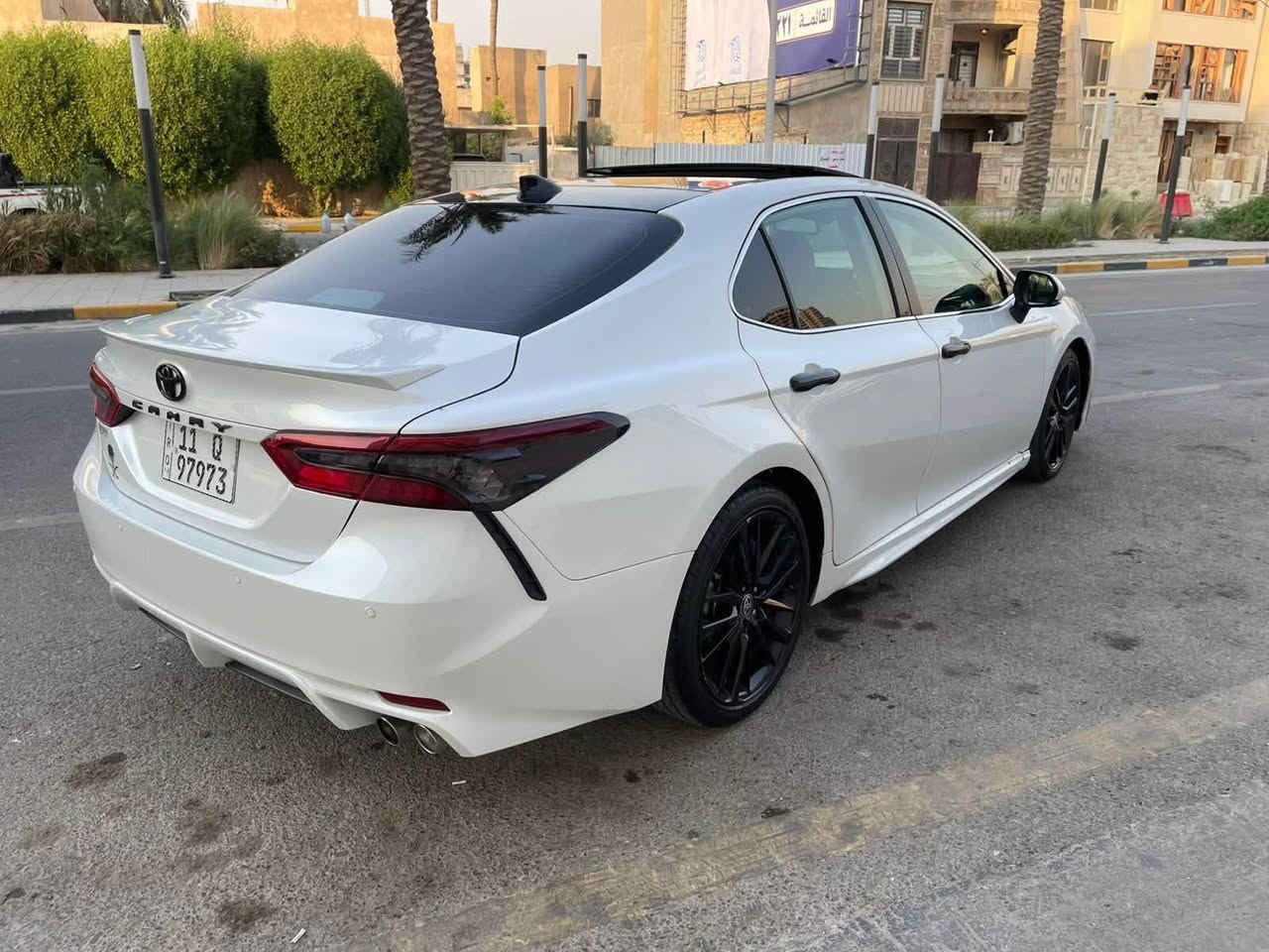 سلام عليكم 
كامري فول 
محرك 4
حادث بنيد سياره بيه صبغ من امريكا 
سعر 175
عنوان بغداد 
موبايل ***********
