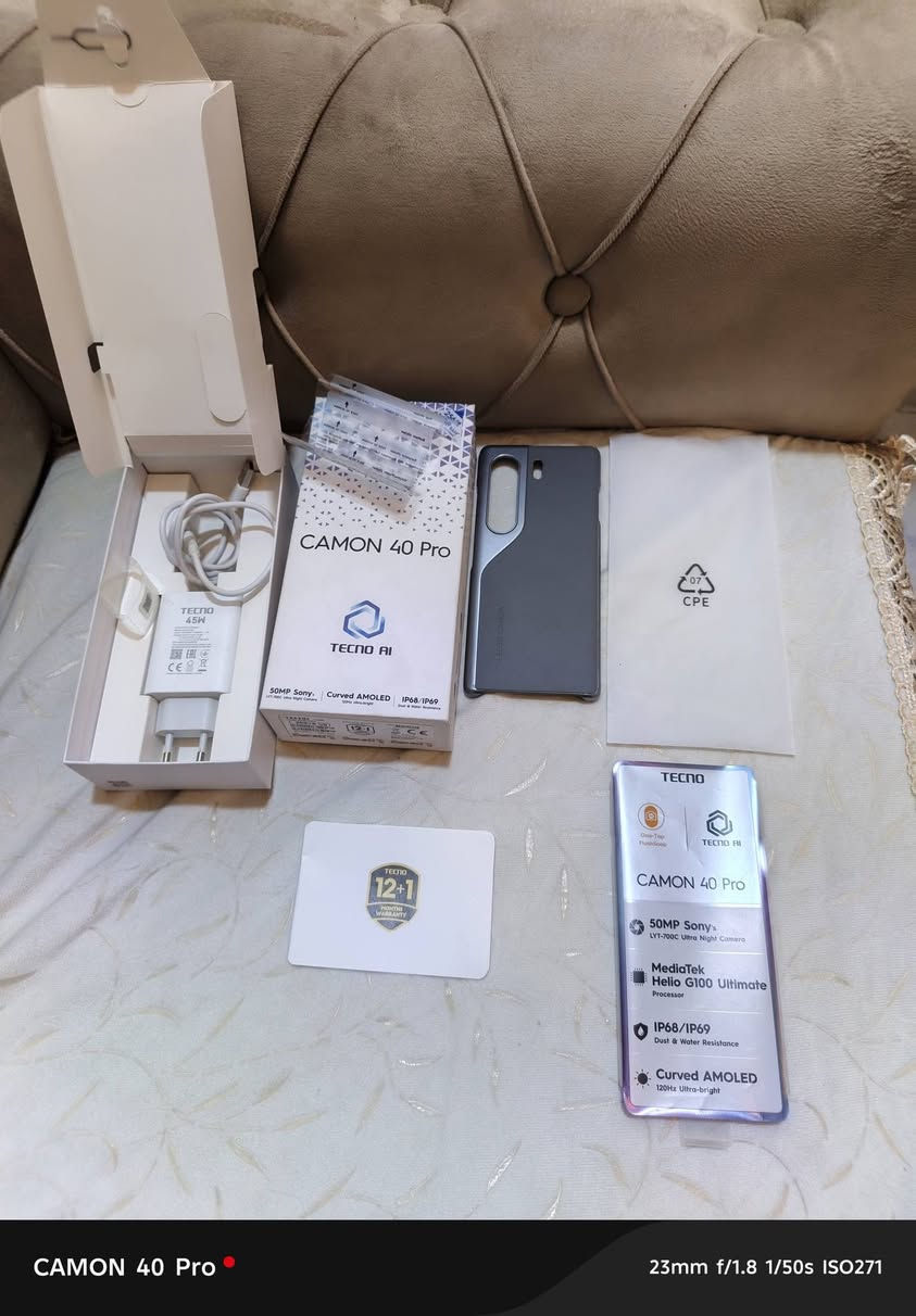 جهاز تيكنو كامون 40 برو استخدام اسبوعين فقط الجهاز وكالة كامل الملحقات الأصلية الذاكره ٢٥٦ رام ٨ إصدار أندرويد ١٦ اللون الأسود الجهاز جديد جدا قابل للفحص كل شيء شغال
السعر : ٣٢٠ بي مجال 

المراوس : اراوس بايباد شاومي باد ٧ العادي سواء مستخدم أو جديد ويمكن انطي فرق لكن الفحص واجب

الكارتونه موجوده حتى استيكرات والضمان الشركه موجوده كلها 

العنوان واسط قضاء الكوت كفاءات مقابيل مستشفى الزهراء استقبل جميع المحافظات
جهاز تيكنو كامون 40 برو استخدام اسبوعين فقط الجهاز وكالة كامل الملحقات الأصلية الذاكره ٢٥٦ رام ٨ إصدار أندرويد ١٦ اللون الأسود الجهاز جديد جدا قابل للفحص كل شيء شغال


**إذا كنت صاحب هذا الإعلان وتريد حذفه لأي سبب، رجاءا أرسل رسالة إلى الدعم الفني**