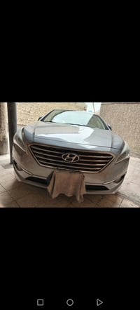 سوناته 2015  نص فول بيه قطعتين صبغ وارد امريكي رقم بغداد السياره جاهزه...