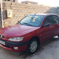 البيع بيجو موديل 2001 مكفولة من الصبغ والضربة عدا دوسة باب الراكب تخم ...