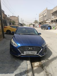 سوناتا للبيع 2018 مواصفات نص  السيارة حادثها بسيط كما موضح بالصورة الس...