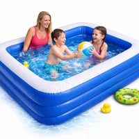 مسبح عائلي • قابل للنفخ • ١٣٨×٩١×٤٠