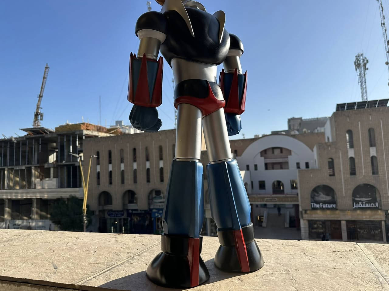 مجسم كرندايزر
ارتفاع 77 cm
المادة pvc
انتاج شركة Max Factory
السعر (( ٢٠٠ الف ))
يوجد لدينا خدمة توصيل
لكافة المحافظات (( 5 الف ))
الدفع عند الاستلام
موقعنا : المنصور - تقاطع الاميرات - مجمع الاميرات مقابيل عمارة الجادرجي - طابق الاول مكتب باندا
***********
***********⁩
