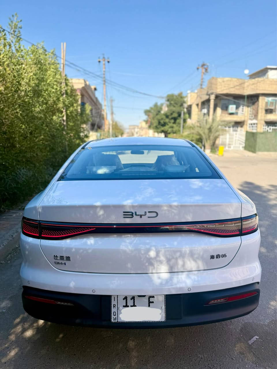 للبيع byd سيل 5 2025
ابيض وداخل ابيض جلد 

غراض كاملة ماسحات وكاعيات وشاحنة الاصلية 
عداد المسافة 1700 كيلو على الهايبرد 
الكلي ٣٠٠٠فقط 
تفويله تمشي 2100km
السعر 119
مرقمة بغداد كامل تحويل مباشر 
العنوان بغداد الدورة شارع ٦٠ 

الاتصال على الرقم  
*********** يوجد واتساب بغداد, العراق
