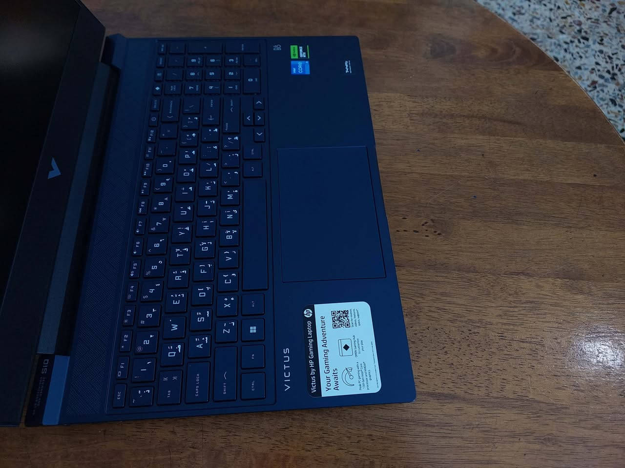 السلام عليكم ... الجيل ال 13  .. ماركة hp  ....رام نوع DDR5  حجم 16 كيكا ...............كرت شاشة خارجي منفصل من نيفيدا RTX3050   حجم الكرت الخارجي المنفصل  6 كيكا  (المطور) والداخلي 8 كيكا ..   ...هارد نوع SSD حجم 512 كيكا ... شاشة حجم 16  نوع IPS دقة FULL HD 1080 بتردد 144 هرتز الوانها طبيعية ..معالج كور اي  5  الجيل 13   فئة H ( من اقوى فئات المعالجات ) اللابتوب نظيف  وشحنة فوق الممتاز  ملائم   لكل البرامج الهندسية  والالعاب والتصميم والمونتاج  وغيرها مكانه بغداد السعر 525 $  للاستفسار الاتصال *********** او  *********** (واتس)
