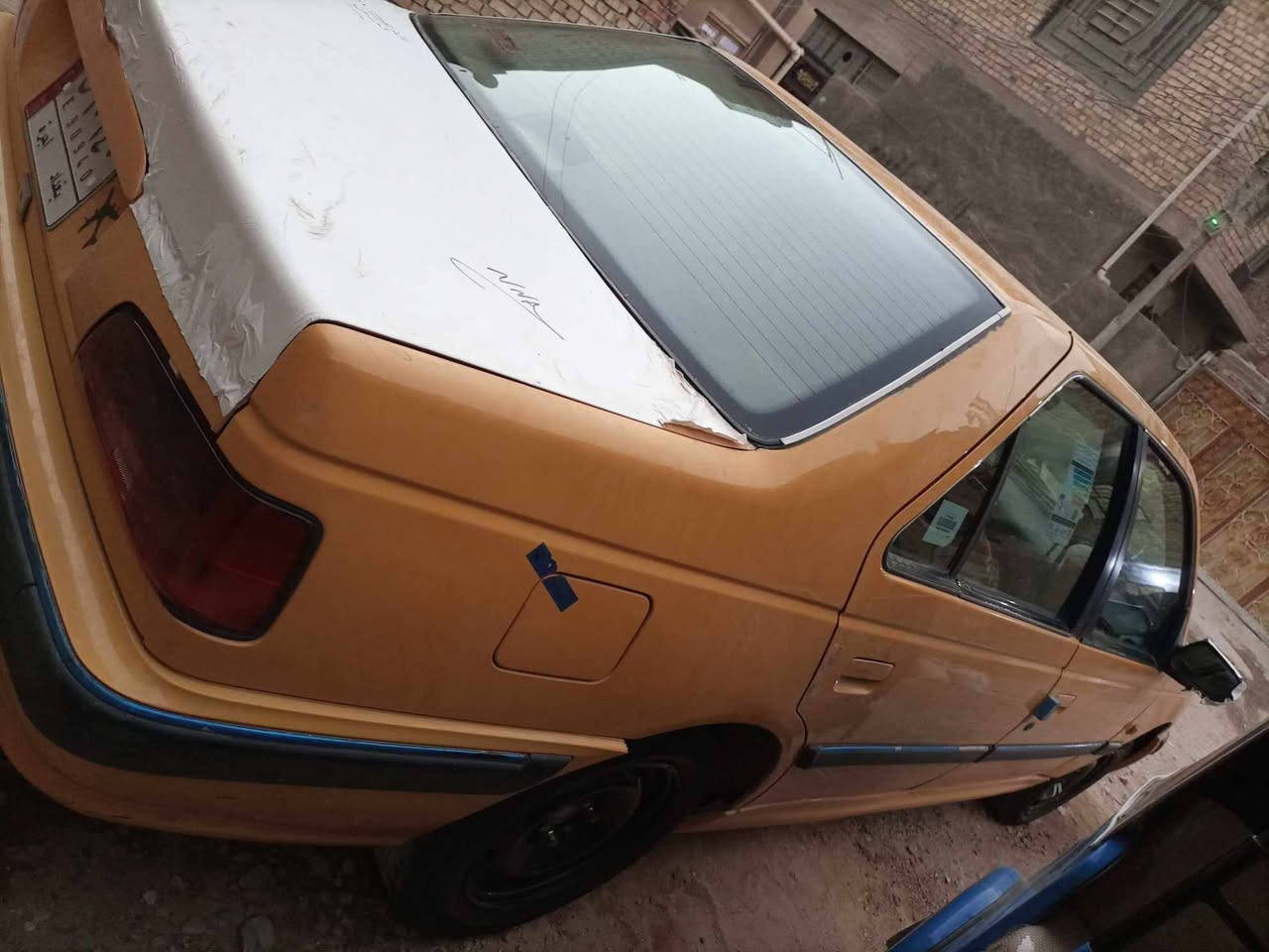 بيجو بارس موديل 2013 باسمي للبيع السعر 38 بيه مجال قليل العنوان حي اور رقم بغداد تبريد فقط غاز كله شغالة الاتصال على الهاتف ***********
