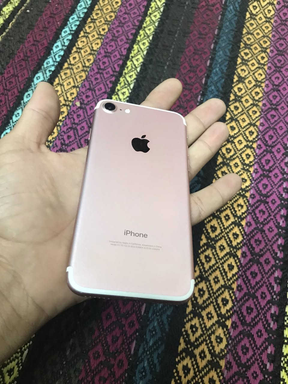 سلام عليكم 
ايفون ٧ عادي للبيع ممفتوح 
كله شغال بدون ايَ نقص ممفتوح جهاز مداخل صيانه 
بطاريه 78 
نموذج m
32
بصمه كامرات اتصال كله شغال 
السعر ٧٠ بي مجال بغداد المحموديه


**إذا كنت صاحب هذا الإعلان وتريد حذفه لأي سبب، رجاءا أرسل رسالة إلى الدعم الفني**