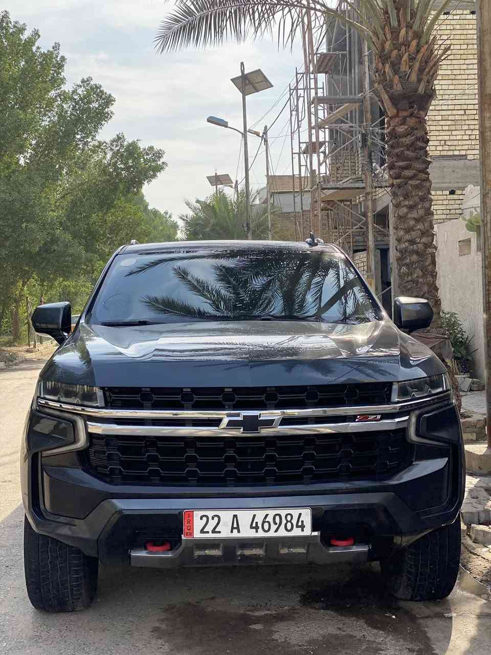 سلام عليكم شوفرليت سوبربان موديل 2021
سيارة فول موصفات 1/1
محرك 5300
تخم تاير جديد قبل سبوع شديتة
سيارة جاهزة تماماً
بيها خط من اربيل لبغداد مكتب
هزة 100‎%‎ وسنوية كلة جديد 
بيها صبغ باب خلفي جهة السكن وشوية بالجاملغ الخلفي صبغ فقط السعر 365 ورقة
***********
