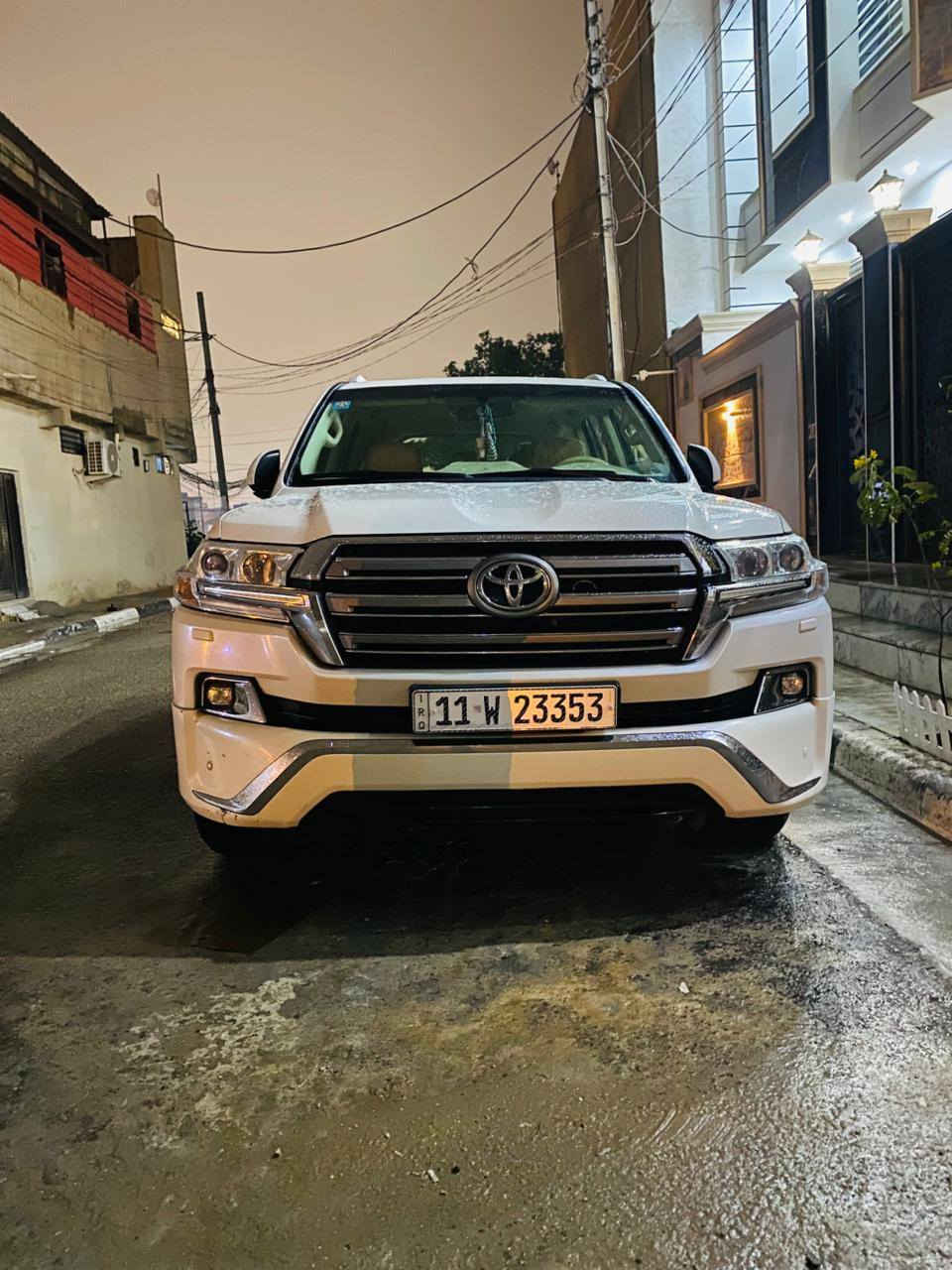 السلام عليكم

لاندكروز 2018 اصل ( ابريم ) رقم بغداد مشروع وطني ابسمي.

كفاله عامه عده الباب الخلفي مفتوح ماشيه 140
مواصفات الابريم معروفه .

. بصمه تشغيل + بصمه ابواب

. فتحه سقف

. دفدي بالقماره

. طفايه 

. كشنات جلد + كهرباء 

. كشنات ثلاث حركات

. زراك لايت 

. دبل ماوس

. ايرباكات عدد 8

. حساسات امامي + خلفي 

. اشاير بالمري 

. 6 سلندر محرك  4000

. نظام ترحيب 

وباقي المواصفات البريم المعروفه

سعرهه...  465   وبيهه مجال بصيط ***********

مكان سياره كربلاء
