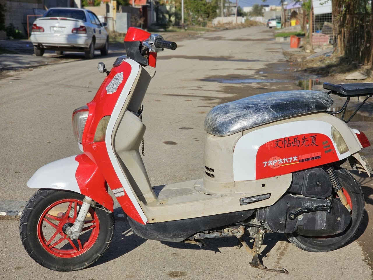 السلام عليكم دراجه ماكس بوليس لبيع كامله كهربايات كله شغال سلف هندر اشاير كلوبات كله كامل تايرات جديده السعر 450 وبيها مجال حك الجيه راسلني أو اتصل *********** المكان الخالص هبهب
