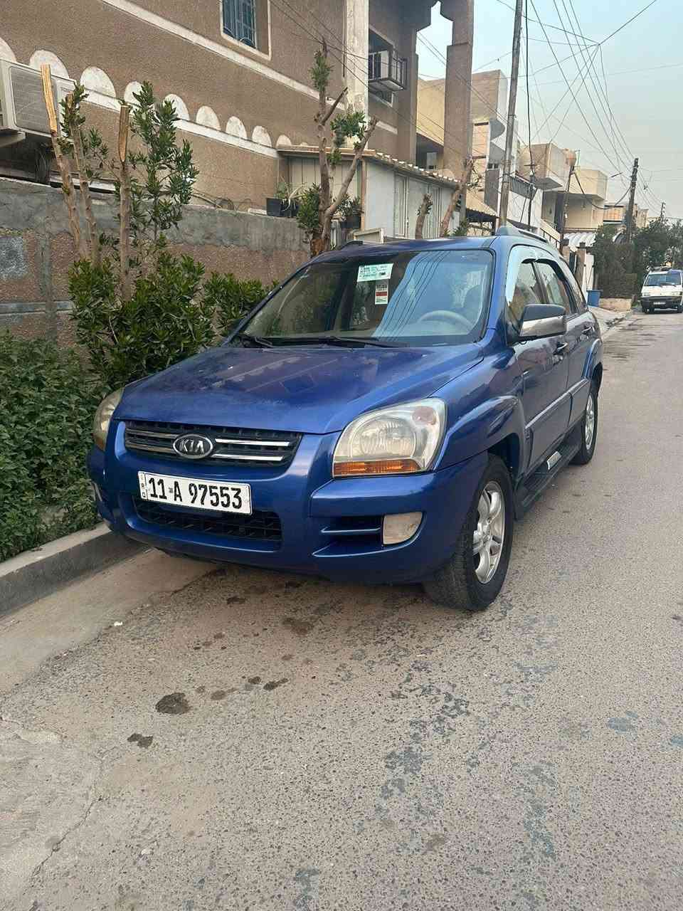 كية سبورتج 2008 رقم بغداد بسمي تحويل ثاني يوم هزه لوحات كله جديد سياره مكبنه كير كفاله بيها صبغ اقل الاحزام بدون داخل خليجي مكينه 2000 دوش  بيع سريع السعر 83 وبيها مجال مكان السياره بغداد حي الجهاد ***********
