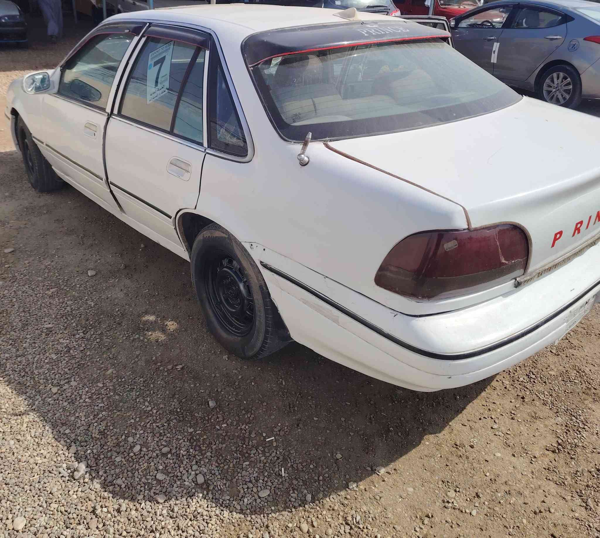 السلام عليكم برنس فراشه ابيض ١٩٩٦ نضيفه حلوة سنويه ل 2028 محرك وكير نضيف خير من الله مكينه قبل اسبوع تجفيت جديد والباقي نضيف سعر 24 بي مجال  مكان ديالى كنعان اتصل
***********
