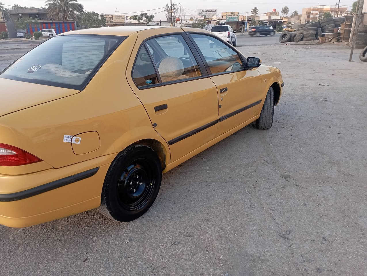 سلام عليكم سمند 2012 رقم بغداد سياره جاهزه من كلشي بيه بندي امبدل بدون ضربه وصبغ بالجاملغ الخلفي بدون دواخل تخم تاير حداديه جديده مكينه وكير جدد الهيئه مصفره  سعر 36 مجال قليل مكاني بابل ***********
