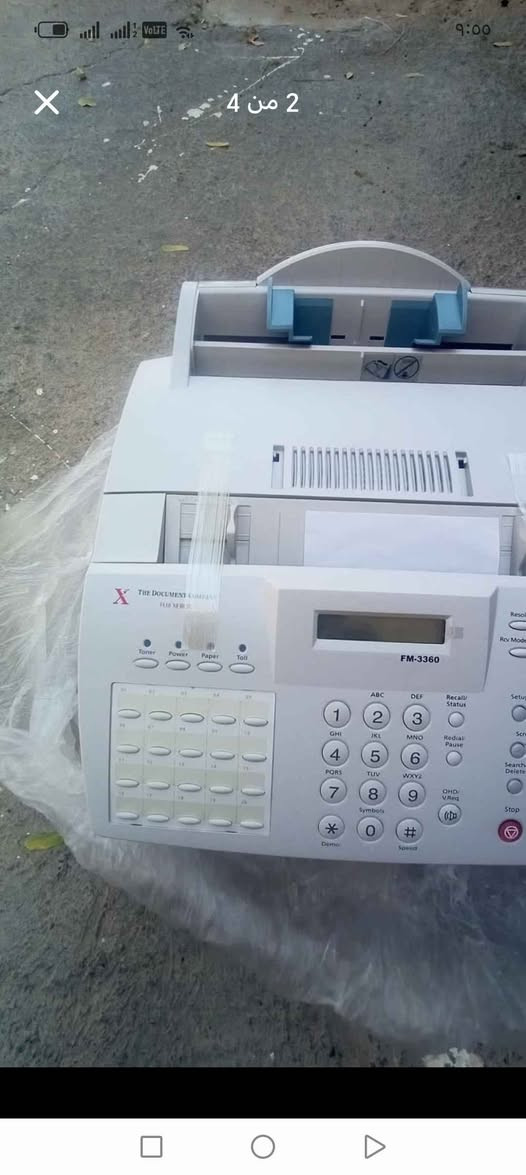 طابعة ليزريه عادي يطبع
وحالة جديدة غير مستخدمة
لكن طابعة موديل قديم يمكن مصنوع من الزمان نوح عليه الصلات والسلام  
سعرها 40 الف
توصيل متوفر كالار, السليمانية


**إذا كنت صاحب هذا الإعلان وتريد حذفه لأي سبب، رجاءا أرسل رسالة إلى الدعم الفني**