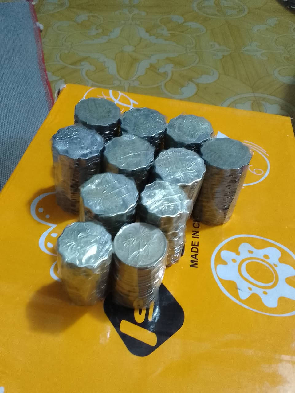 270قطعه معدنيه فئة5فلس50فئة10فلس200فئة50فلس20السعر الكلي مع التوصيل20الف


**إذا كنت صاحب هذا الإعلان وتريد حذفه لأي سبب، رجاءا أرسل رسالة إلى الدعم الفني**