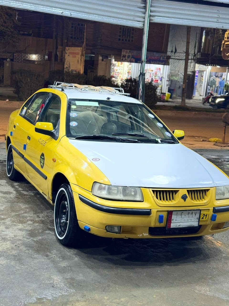 سلام عليكم
سمند 2012 مصفرهة غرامات هيئه عليه شهرين بس سيارة خياسات مبينه بصور بصيطه محرك وكير خير م̷ـــِْن الله تخم تاير جديد باتري جديد كربائيات شغاله السيارة احلا م̷ـــِْن صور مكاني كربلاء $30 / 
***********
