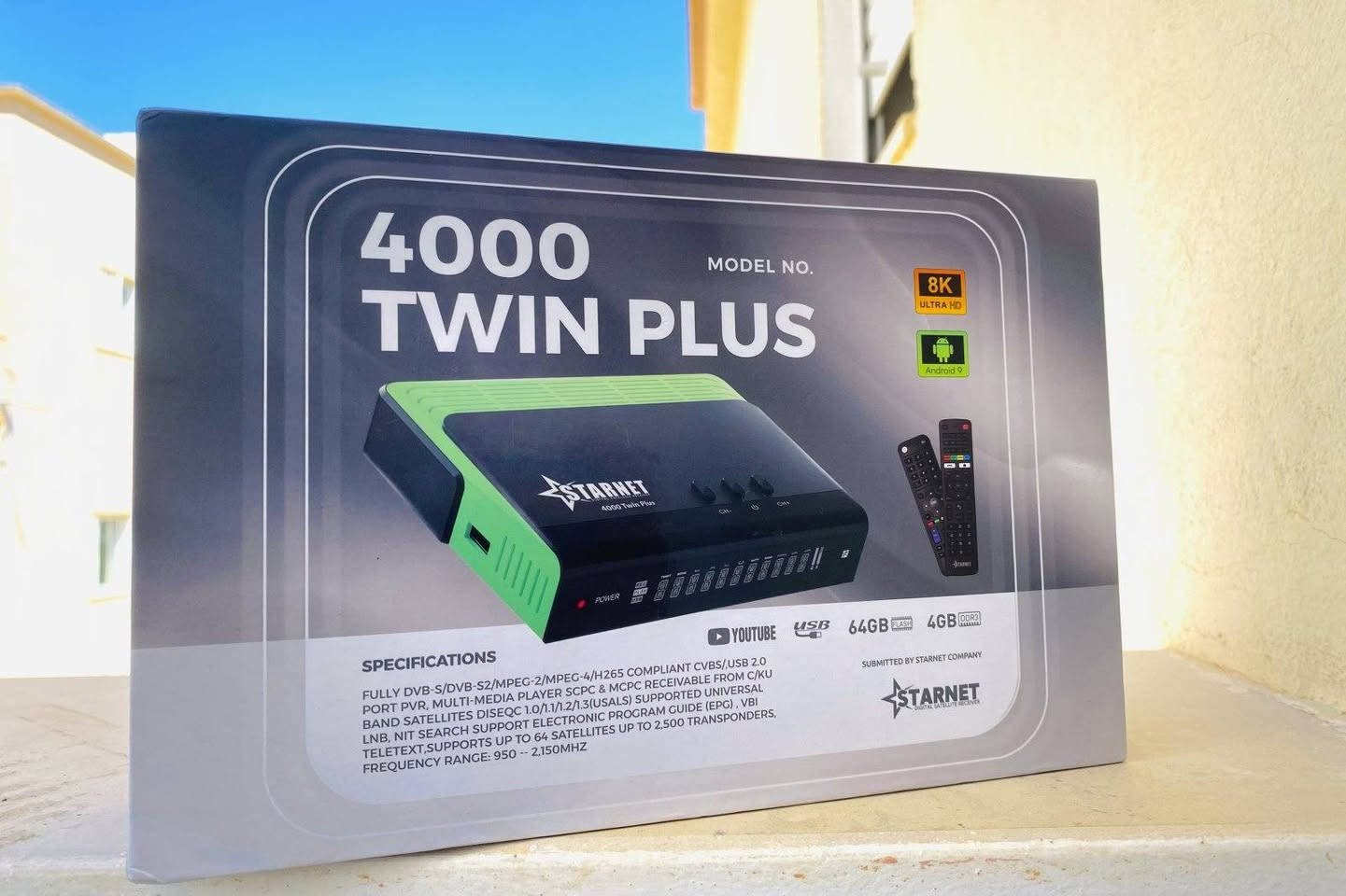 🌟🔥 متوفر الآن لدى معرض النرجس للستلايت 🔥🌟
🚀🎉 العملاق الوحش  🎉🚀
📡 جهاز STARNET 4000 TWIN Plus 📡
💥 قوة جبّارة وتجربة متكاملة في عالم الستلايت والأندرويد 💥
📺 استمتع بصورة خيالية بدقة 8K ووضوح مذهل لا يُضاهى
━━━━━━━━━━━━━━━
✨ مميزات الجهاز ✨
📡 نظام ستلايت احترافي
📱 نظام أندرويد متكامل
💡 جهاز واحد يغنيك عن عدة أجهزة!
━━━━━━━━━━━━━━━
💎 المواصفات التقنية 💎
⚡ معالج قوي Amlogic S905X3
🚀 أداء سريع (4× Cortex-A55 بسرعة 1.9GHz)
🎮 كرت شاشة Mali-G31
💾 RAM: 4GB
📀 ذاكرة داخلية: 64GB 🔥
📺 يدعم 8K / 4K UHD
🎥 يدعم H265 / H264 - 10bit
🔌 HDMI 2.1
📡 واي فاي ثنائي + بلوتوث 5.0
🔐 يدعم PowerVU & Biss AutoRoll
⚡ USB 3.1 سريع + منفذ إضافي
📁 يدعم ملفات m3u / m3u8
📱 يدعم التطبيقات:
🎬 Netflix | ▶️ YouTube | 📘 Facebook
━━━━━━━━━━━━━━━
🎁 الاشتراكات المجانية 🎁
📡 الشيرنج:
✅ Forever Pro — 15 شهر
✅ G-Share Plus — لغاية 2049 🔥
━━━━━━━━━━━━━━━
🎬 منصات الترفيه 🎬
🚀 Apollo — 15 شهر
🌟 Nova — 3 سنوات
🦸‍♂️ Marvel — سنتين
✖️ X — سنتين
💪 Mega — سنتين
🐉 Dragon — سنتين
🎯 Maven — سنتين
⚖️ Balance — سنتين
🐍 Cobra — سنتين
😄 Haha — سنتين
🎉 Joy — سنتين
🐾 Cute — سنتين
━━━━━━━━━━━━━━━
🎧 الصوتيات 🎧
🎧 Forever — 15 شهر
🎼 G-Share — مفتوح
🎵 Nova — مفتوح
━━━━━━━━━━━━━━━
🎁 الهدايا 🎁
✔️ ريموتين (واحد صوتي 🎤)
✔️ ماوس وايرلس 🖱️
✔️ كابل 4K أصلي 🎬
━━━━━━━━━━━━━━━
📦 توصيل لجميع محافظات العراق 🇮🇶
📞 للحجز والاستفسار (واتساب):
http://Wa.me/7712524420
━━━━━━━━━━━━━━━
📢 لا تنسى الاشتراك بقناتنا ليصلك كل جديد 🔥👇
https://t.me/ns_sat3
📡 تابعنا أول بأول لكل جديد في عالم الستلايت والتقنية 🚀


**إذا كنت صاحب هذا الإعلان وتريد حذفه لأي سبب، رجاءا أرسل رسالة إلى الدعم الفني**