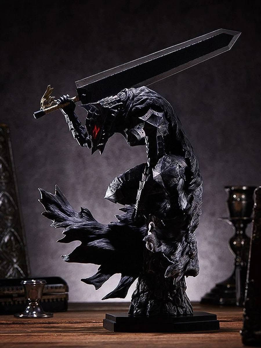 متوفر مجسم Pop Up Parade L لشخصية Guts بـ Berserker Armor من سلسلة Berserk،
 من إنتاج شركة Max Factory.
يبلغ ارتفاع المجسم حوالي 280 ملم ويتضمن سيف Dragon Slayer كإكسسوار.يعتمد تصميم المجسم على غلاف المجلد 28 من المانجا.
تتضمن العبوة رأسًا عاديًا إضافيًا، مما يسمح بتبديل المظهر.


**إذا كنت صاحب هذا الإعلان وتريد حذفه لأي سبب، رجاءا أرسل رسالة إلى الدعم الفني**