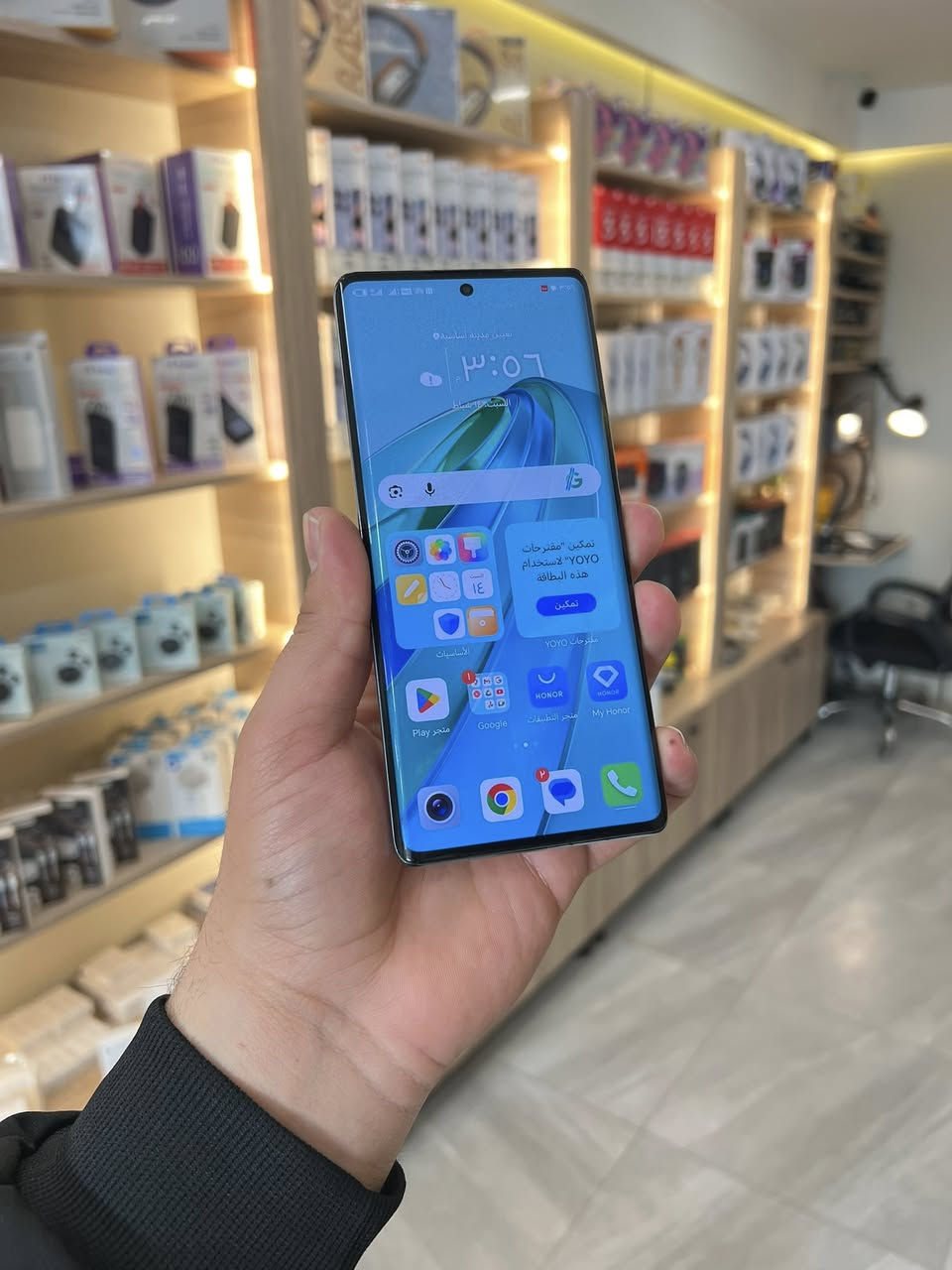 HONOR X9a 🩵
سعر 175 الف فقط 🥰
ابو الجوز نضافه 100/100 💪
ذاكره 256GB
رام 8GB+5GB=13 GB 
بطاريه 5000
شاشه سوپر اموليد
بصمة بالشاشة 
شاشه قوس 
معالج سناب دراجون
المكان موصل  
حي الميثاق 
واتساب 
***********
