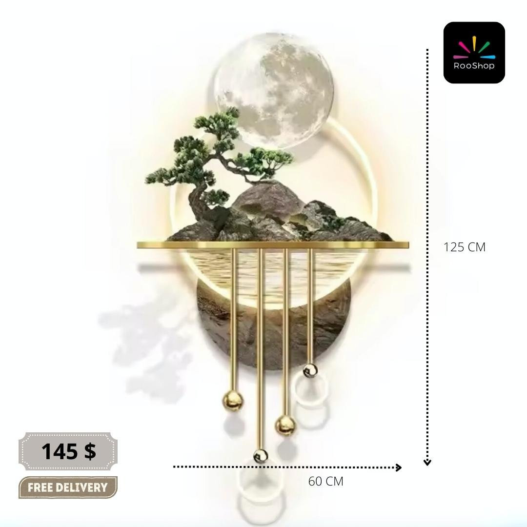 بڕێک ئارامی و جوانی بە ماڵەکەت ببەخشە 

هەر گۆشەیەکی سادە بیگۆڕە بۆ فەزایەک کە ڕەنگینیی و گەرمی دەربدات، بە چرایەک بە دیزاینێکی ئاسیایی دڵڕفێن، ڕووناکی .نەرم کە کەشێکی ئارام دروست دەکات
وردەکاری تەکنیکی کە لە قەرەباڵغی ڕۆژەوە دەتگوازێتەوە بۆ ئاسوودەیی دارستانە بێدەنگەکان
60x125 CM
گەیاندن بە خۆراییە
#Rooshop أربيل, العراق


**إذا كنت صاحب هذا الإعلان وتريد حذفه لأي سبب، رجاءا أرسل رسالة إلى الدعم الفني**