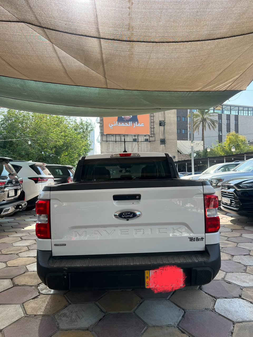 سلام عليكم
فورد مافريك هايبرد 2023 XL
ماشيه 19500 km 
السياره كلين تايتل بيها بس البك لايت مضروب ومبدل اصلي والباقي كله كبس و كفاله وصورة الحادث موجوده بالمنشور
السياره كلش نضيفه ربع متصرف عليها 
رقم بغداد باسمي تحويل مباشر 
السعر 195 وبيها مجال بسيط حك الجيه
مكان السياره بغداد الكراده
***********
