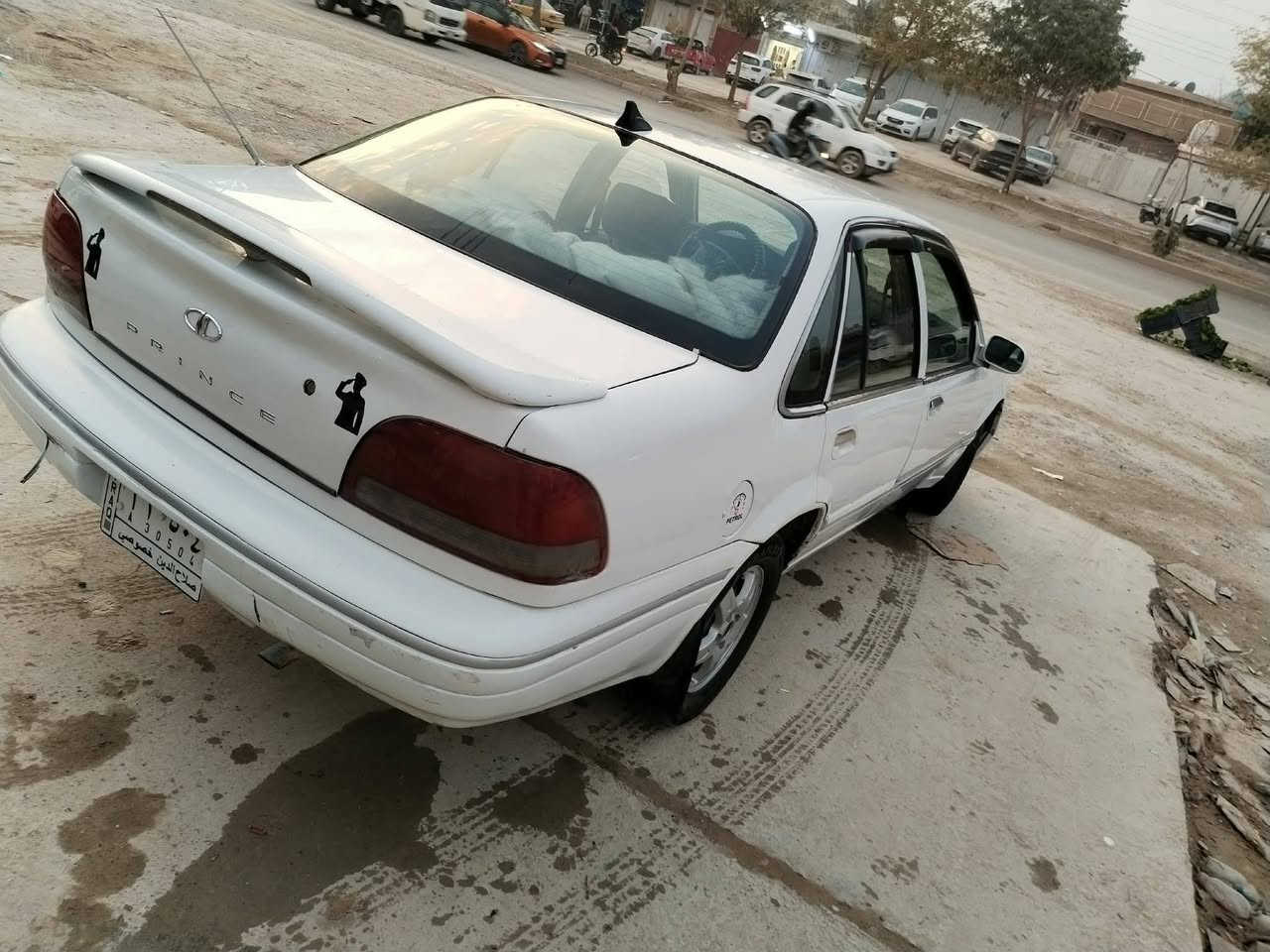 السلام عليكم 
للبيع للبيع
سيارة دايو برنس فراشة
موديل ١٩٩٦
محرك وكير بشرط 
السياره نظيفه حيل
صدر امامي خلفي جديد
السياره بأسمي تحويل مباشر
رقم صلاح الدين 
السعر/ ٣٧$ وبيها مجال بسيط
المكان/ سامراء
الرقم/ ***********
