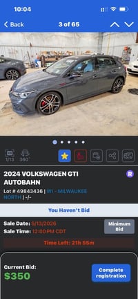 غولف GTI • ٢٠٢٤ • ١٨ الف