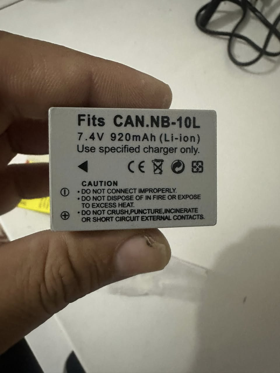 بطاريات كامره مااعرف اي وحده بصراحه عدد ٢ ب١٠ الاف فقط يوجد توصيل لكل المحافظات


**إذا كنت صاحب هذا الإعلان وتريد حذفه لأي سبب، رجاءا أرسل رسالة إلى الدعم الفني**