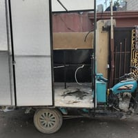 مطعم متنقل عل ستوته 4 فريمزات مثل مموضح بل صوره كامله مغلفه الستوته مر...