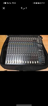 مكسر مونتاربو MC-R16FX • ١٦ قناة • ٧٥٠ واط لكل خط