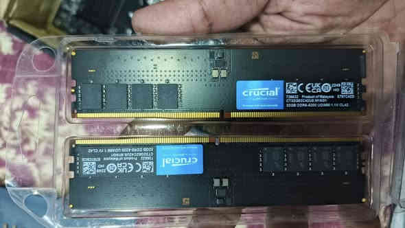 السلام عليكم ورحمه الله وبركاته
مذربورد ورامات للبيع المعالج مو للبيع

مذربورد AMD مستخدم تجي تفحصه واشغله يلا تاخذه
PRO B650-P WIFI

رامات CRUCIAL DDR5
جديدات 64GB KIT
مواصفاتهن موضحات بالصور

واعتذر على الاطالة
الاستفسار خاص او واتساب ***********
