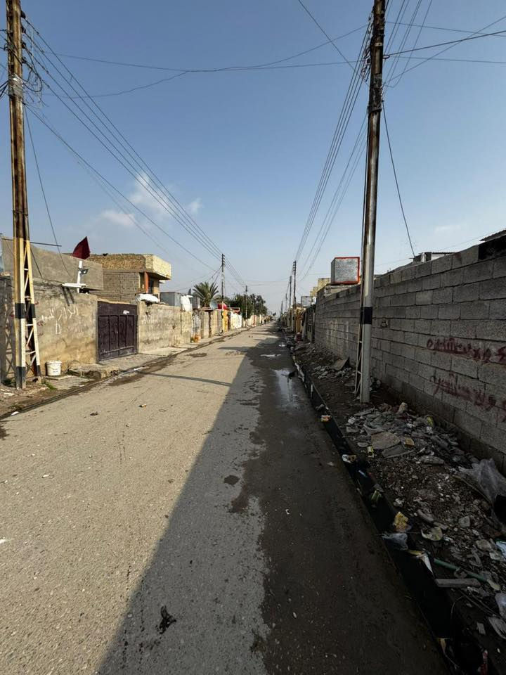 آللهم صل على محمد وآل محمد
قطعة للبيع المساحه 200العرض8الطول25طابور زراعي كافة الخدمات (تبليط+مجاري+كهرباء+الخ)المكان المعامل الحسينيةشارع الجوبة للاستفسار الاتصال على الرقم ***********
