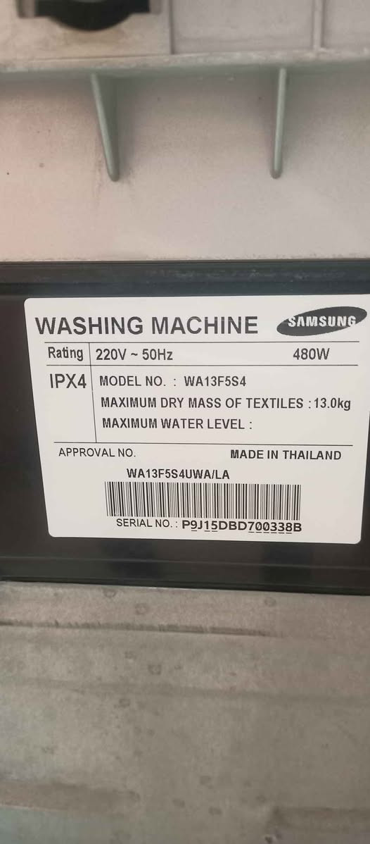 غساله سامسونج 13 كيلو 
شغاله وعلى الفحص 
مكفوله من التصليح 
ضمان شهر
السعر 165 الف بيه مجال بسيط 
يوجد توصيل 
رقم الواتساب ***********
ـــــــــــــــــــــــــــــــــــــــــــــــــــــ بغداد, العراق

