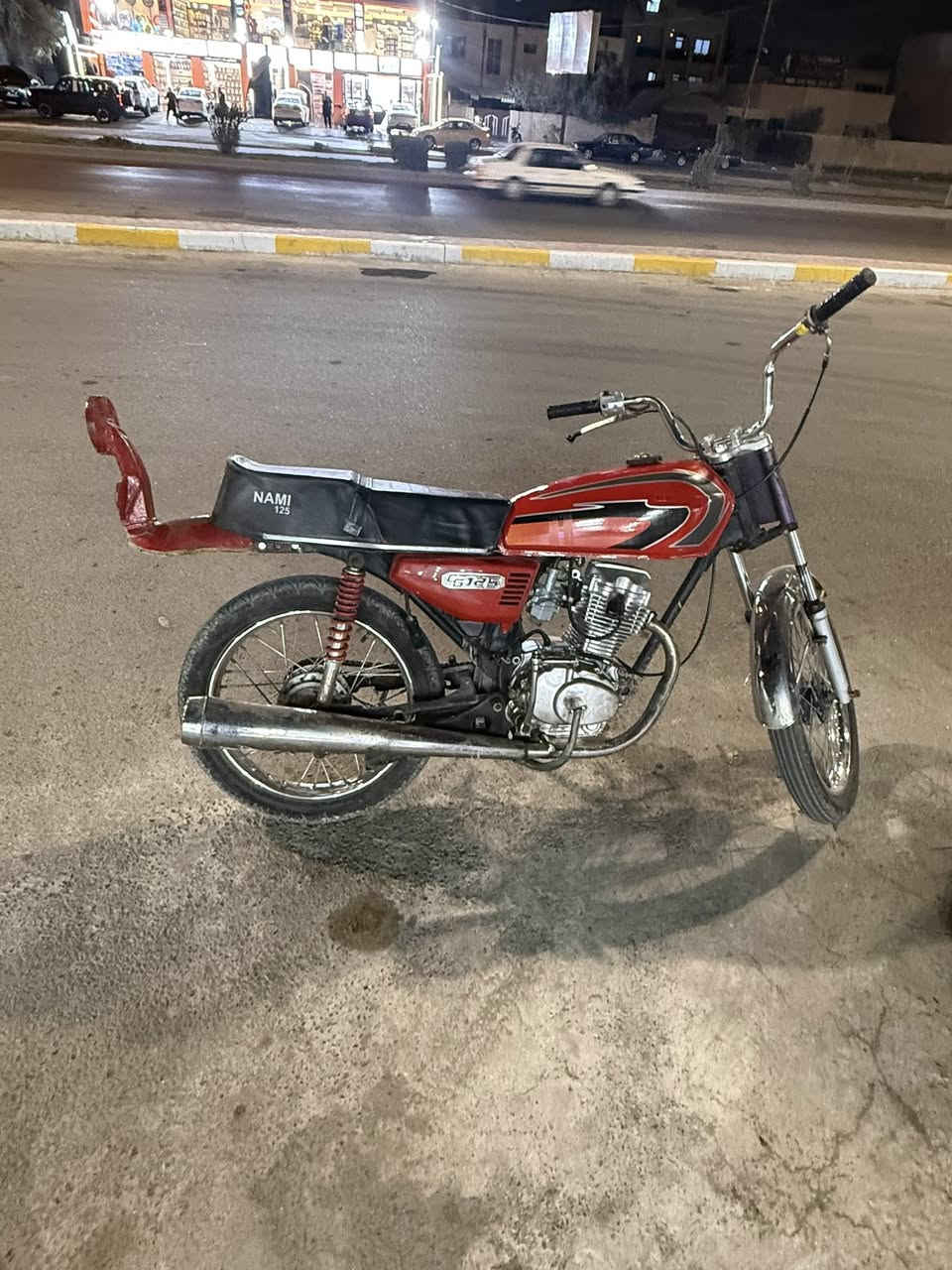 سلام عليكم ايراني حربي نامه اصلي دراجه يرادله ترتيب بيه خيط  دخانه من تحمه تروح مكاني بغداد عامريه سعر 375 بيه مجال


**إذا كنت صاحب هذا الإعلان وتريد حذفه لأي سبب، رجاءا أرسل رسالة إلى الدعم الفني**