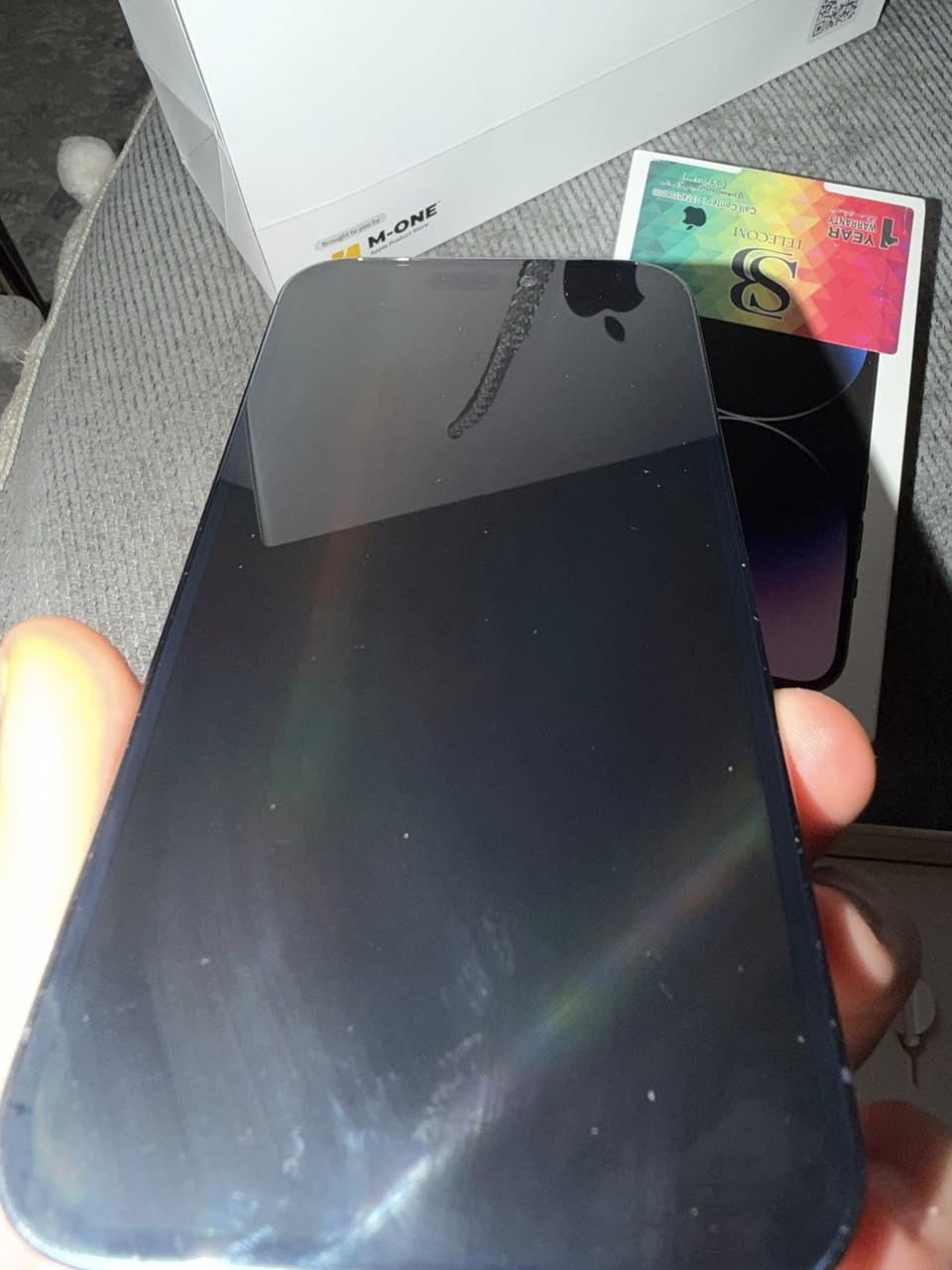 ايفون 14 pro
سعر590 الف
ذاكرة 256 g
نسبة البطارية 80‎%‎
الجهاز بحالك جيدة مابي اي مشكلة


**إذا كنت صاحب هذا الإعلان وتريد حذفه لأي سبب، رجاءا أرسل رسالة إلى الدعم الفني**