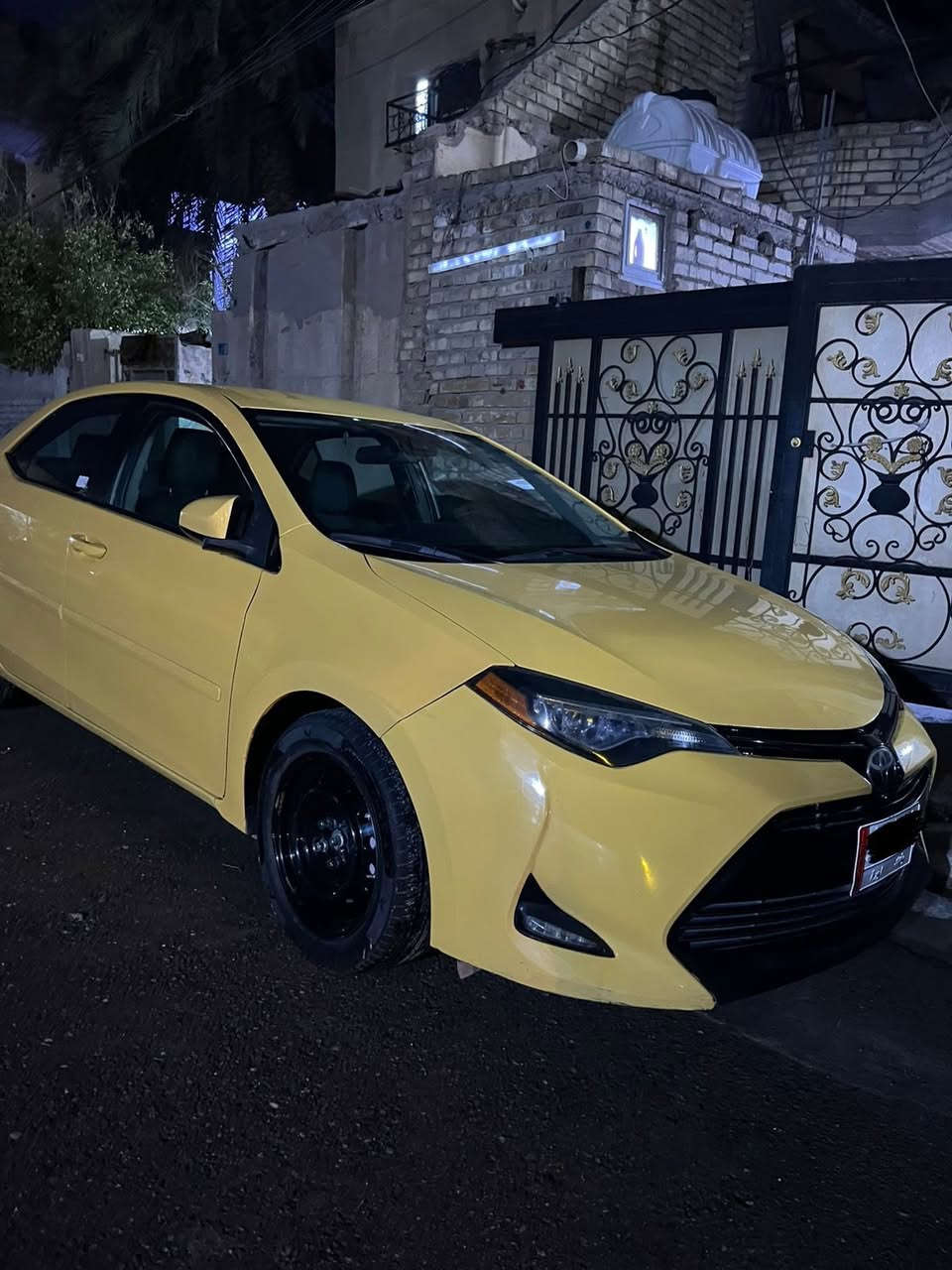 سلام عليكم 
من رخصت الادمن 
كورلا موديل 2017 مواصفات LE السعر 145$هاتف مكاني بغداد***********
