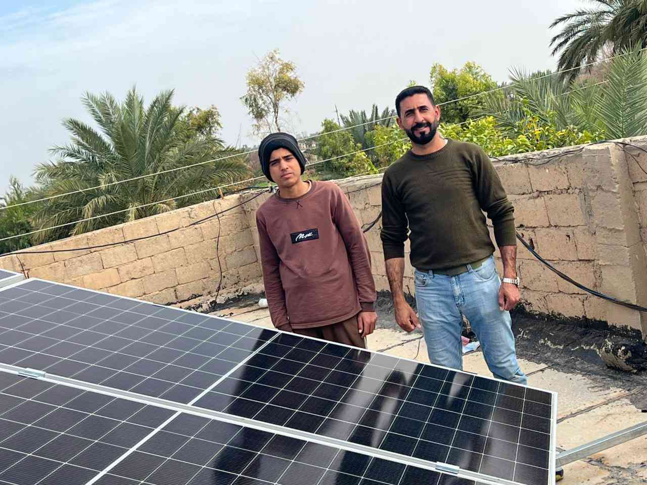 سما بغداد تقوم بربط منظومتين طاقة شمسية:

▪️ المنظومة الأولى:
في منطقة الگراقول
للأخ ماجد الگرقولي
بسعة ٢٠ أمبير نهاري و ١٦ أمبير ليلي

▪️ المنظومة الثانية:
في منطقة الرضوانية / محافظة بغداد
للأخ إبراهيم الأحمد السلمان

📞 للحجز والاستفسار:
***********
قسم المبيعات
