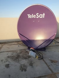 صحن ستلايت • تنصيب كامرات • داخل الفلوجه