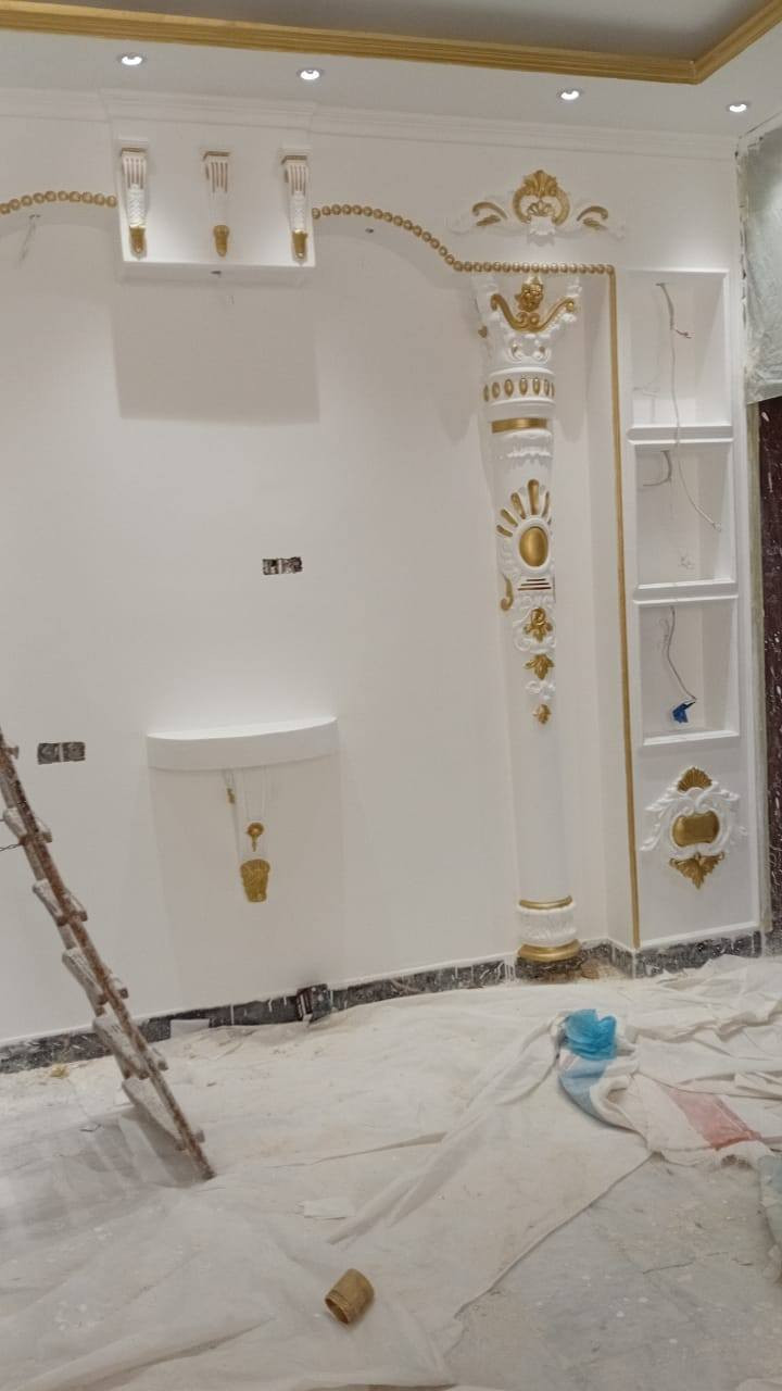بسم الله الرحمن الرحيم
مستعدون عمل انواع الديكورات
جبس بورد  وملكي كلاسك 
سقوف ثانوي عدل وخاسف
وجهيات فوم تركي و بورداكس
ترميم دور فنادق الاستفسار الا تصال على ارقم *********** أو مراسلة واتساب بسعار مناسبه
