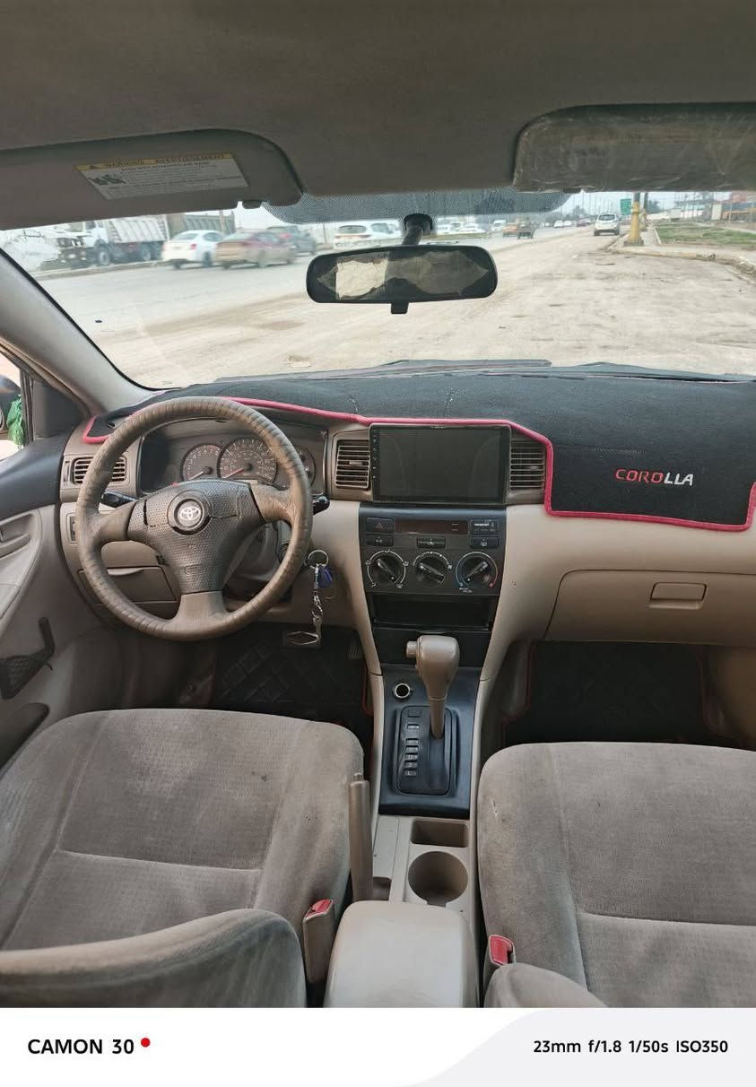 سلام عليكم كورلا 2007 حادثه بنيد فقط والباقي اليبل واحد مكينه 1800دوش رقم بغداد نكليزي مصفره هيئه وغرامات منضومه غاز  شغاله  شاشه سعر 69 وبيه مجال قليل 

***********
