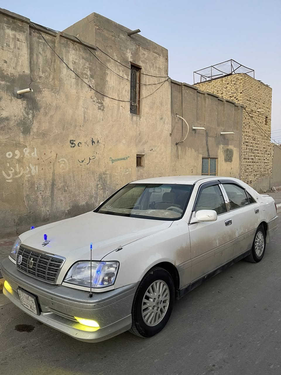 سلام عليكم تويوتا كراون ملكه موديل٢٠٠٢ رقم كركوك مفحوصه مرور وكمرك كصه قماره جاهزه السياره مكينه كير حداديه تبريد كله جديد مكينه D4 الصغير وكاله ثاني يوم السعر٦٥ وبيها مجال كلش قليل العنوان الديوانيه قضاء الحمزه ‭٠٧٨٣ ٥٩٣ ١٨٣٦‬
