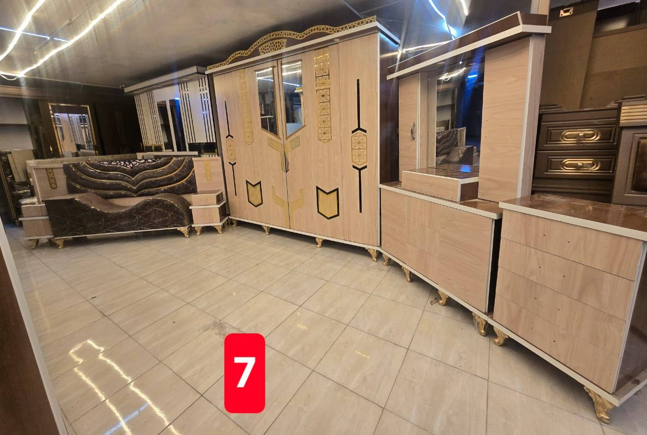 😎#من عنااا وحصرا  😍
🔥👈 احدث واجمل تصاميم غرف النوم خشب لمايكا 👍🏼
😍🤩وبس 7 مليون مع فرشة هددية👍
📲للاستعلااام
الغرفة مؤلفة من..
1️⃣#خزانة 6 ابواب فتح
2️⃣ #تخت مجوز صندوق،160×200
 3️⃣#بيرو مراي 4دروج+بابين
4️⃣ #كمديناات عدد 2 مع تاج
5️⃣رباعية دروج
6️⃣ شازلونة لتخت بأحدث تصميم
7️⃣الغرفة نوم خشب  #ميلامين سماكة 16 بالكامل
🚛يوجد توصيل وتركيب
🌹🌹🌹🌹👈 التواصل والاستفسار مسنجر 💥


**إذا كنت صاحب هذا الإعلان وتريد حذفه لأي سبب، رجاءا أرسل رسالة إلى الدعم الفني**